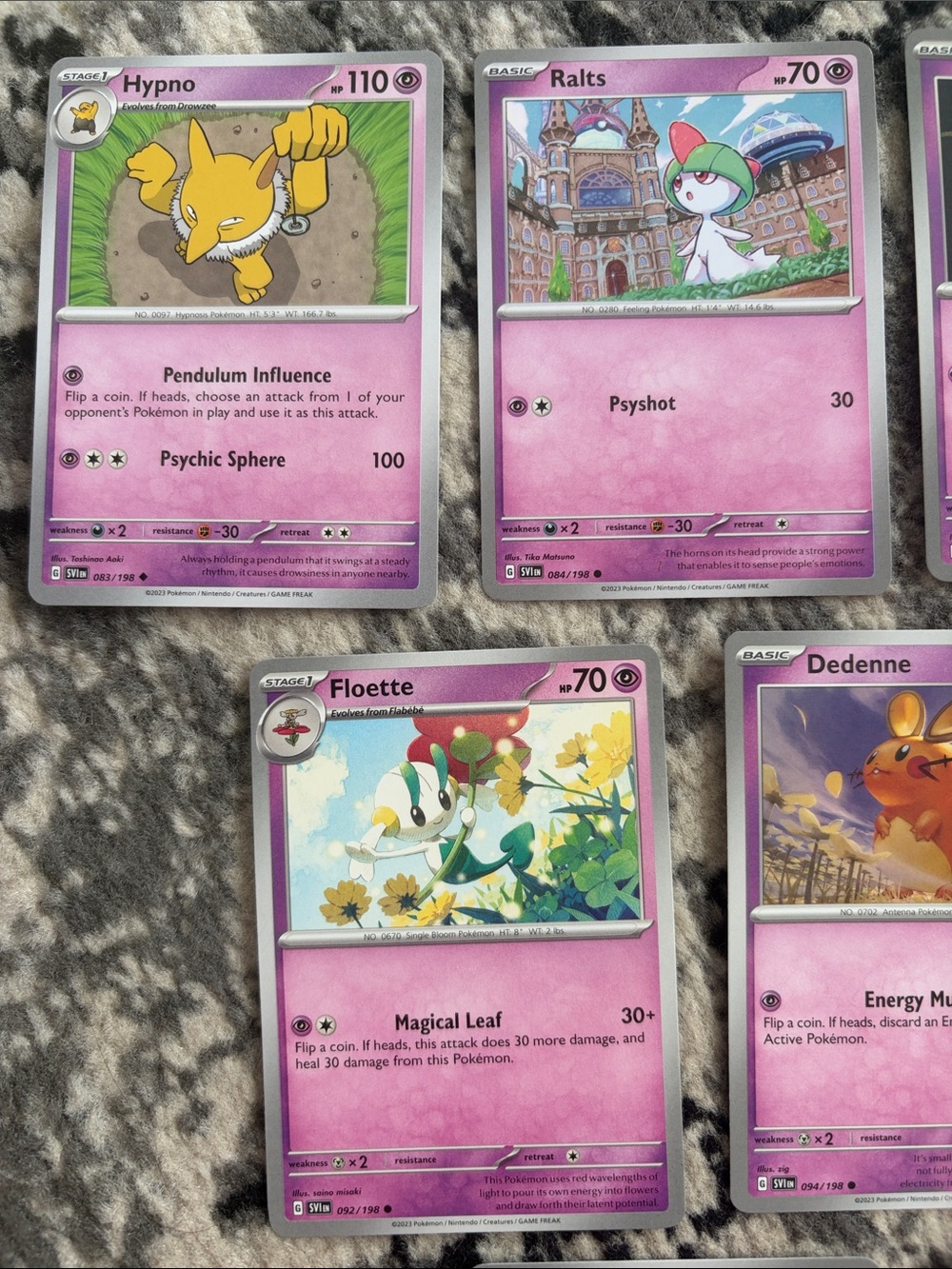 Large Scarlet & Violet Base Lot | 70 Unique Cards | Complete Starter Collection - Picture 9 of 15